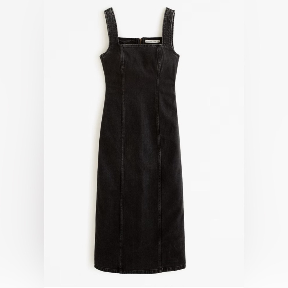 Abercrombie & Fitch Blue Denim Dress